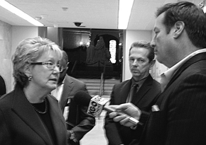 Jo Lucey at State Capitol January 2014