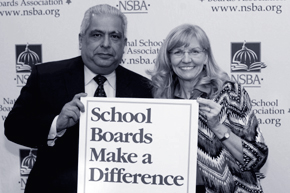 Jesus Holguin and Cindy Marks at NSBA