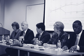 Education Coalition press conference on budget, March 2011